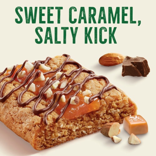 Nature Valley Soft Baked Sweet & Salty Salted Caramel Snack Bars Perspective: left