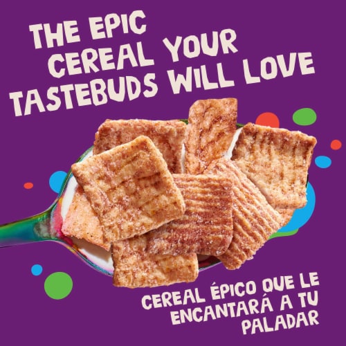 General Mills Cinnamon Toast Crunch Strawberry Cereal Perspective: left