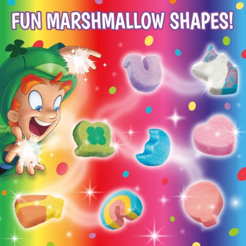 General Mills Lucky Charms Rainbow Sprinkles Cereal Perspective: left
