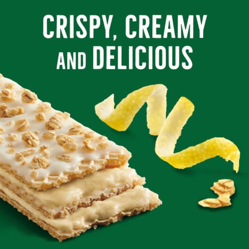 Nature Valley Lemon Crispy Creamy Wafer Bars Perspective: left