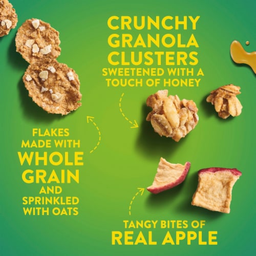 General Mills Nature Valley Apple Cinnamon Cereal Perspective: left