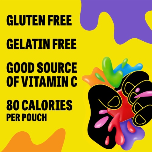 Gushers Fruit Flavored Snacks Family Pack Perspective: left