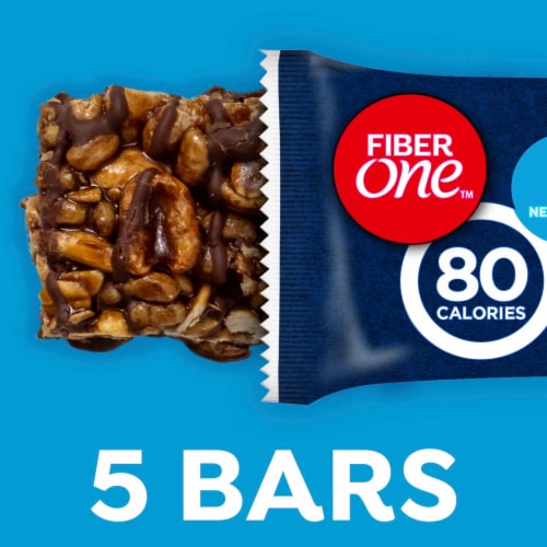 Fiber One 70 Calorie Chocolate Chewy Bars, 5 ct / 0.82 oz - Foods Co.