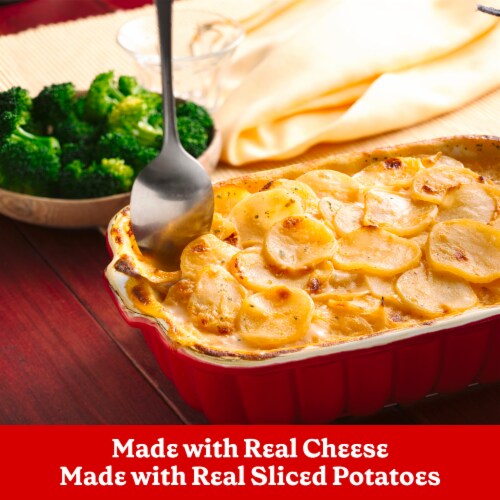 Betty Crocker Scalloped Potatoes, Made with Real Cheese, 4.7 oz Perspective: left