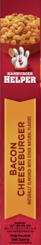 Hamburger Helper Bacon Cheeseburger Pasta & Sauce Mix Perspective: left
