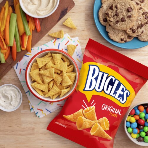 Bugles® Original Corn Chips Perspective: left