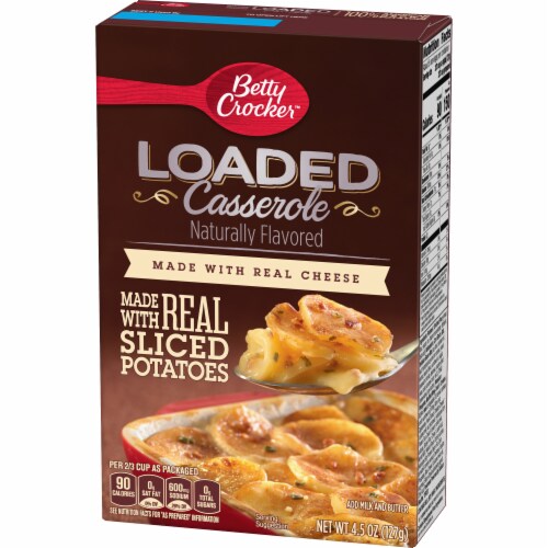 Betty Crocker Loaded Potato Casserole Perspective: left