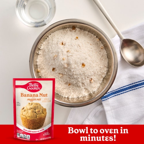 Betty Crocker™ Banana Nut Muffin Mix Perspective: left