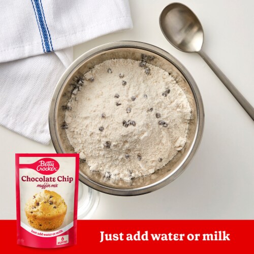Betty Crocker Chocolate Chip Muffin Mix Perspective: left