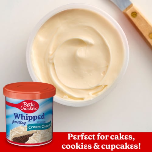 Betty Crocker Whipped Cream Cheese Frosting Perspective: left