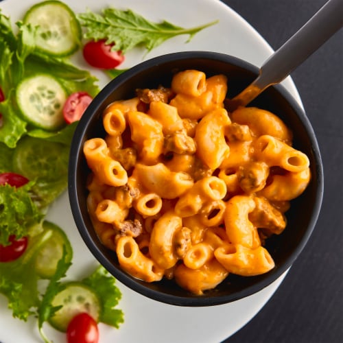 Hamburger Helper™ Cheeseburger Macaroni Made With Real Cheese Perspective: left