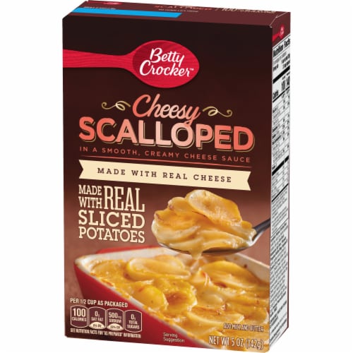 Betty Crocker Cheesy Scalloped Potatoes Perspective: left