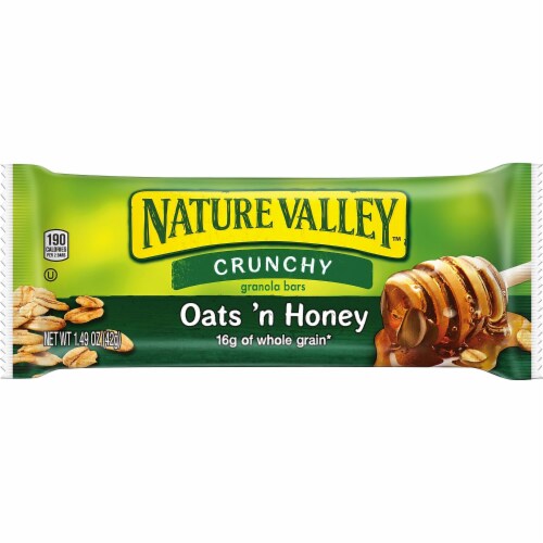 Nature Valley Crunchy Granola Bars Variety Pack 30 Count Perspective: left