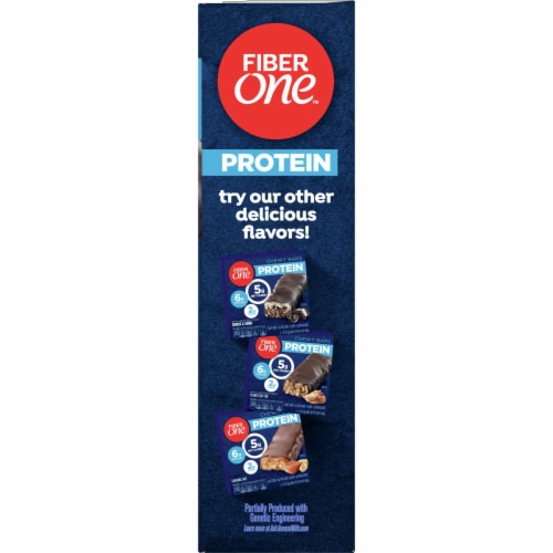 Fiber One Protein Coconut Almond Chewy Bars Perspective: left