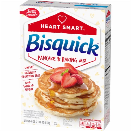 Betty Crocker Heart Smart Bisquick Pancake and Baking Mix Perspective: left