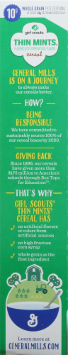 Girl Scouts Thin Mints Cereal Perspective: left