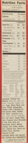 Betty Crocker Banana Nut with Real Walnuts Muffin Mix Perspective: left