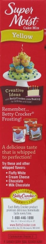Betty Crocker Super Moist Yellow Cake Mix Perspective: left