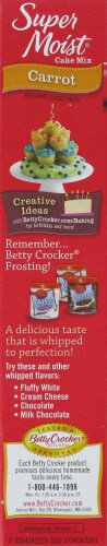 Betty Crocker Super Moist Carrot Cake Mix Perspective: left