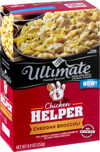 Chicken Helper Ultimate Cheddar Broccoli Perspective: left