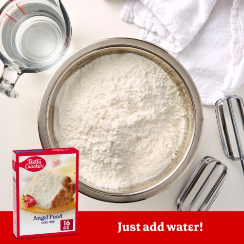 Betty Crocker™ Ready to Bake Angel Food Cake Mix Perspective: left