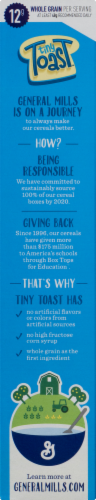 General Mills Tiny Toast Blueberry Cereal Perspective: left