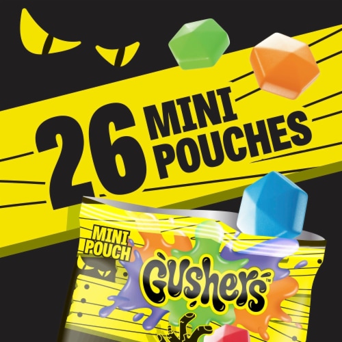 Gushers Tropical Spooky Fruit Flavored Halloween Kids Snacks Perspective: left