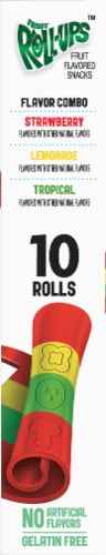 Fruit Roll-Ups™ Peel 'N Build™ Flavor Mixers Fruit Snack Rolls Perspective: left