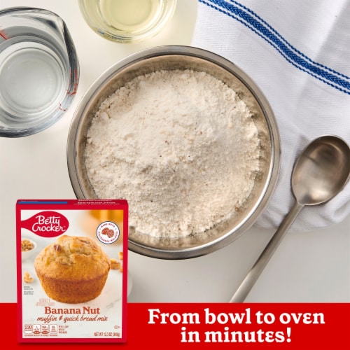 Betty Crocker™ Banana Nut Muffin and Quick Bread Mix Perspective: left