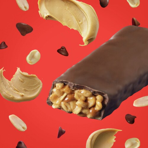 Fiber One Chewy Protein Bars Peanut Butter Protein Snacks Perspective: left