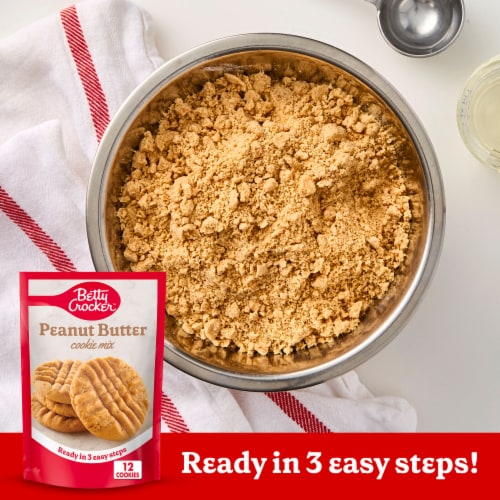 Betty Crocker™ Peanut Butter Cookie Mix Perspective: left