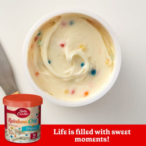 Betty Crocker™ Gluten Free Rainbow Chip Frosting Perspective: left