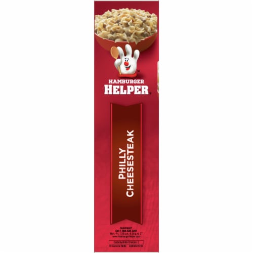 Hamburger Helper Philly Cheesesteak Mix Perspective: left