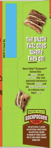 Nature Valley Backpackers S'mores Chewy Oatmeal Bites Perspective: left