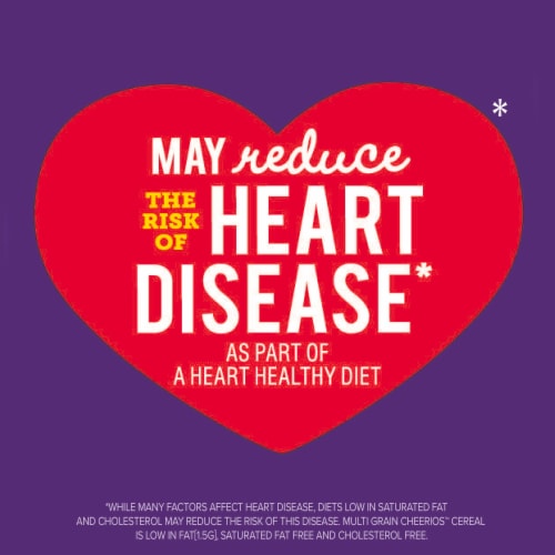 Multi Grain Cheerios Heart Healthy Cereal Perspective: left