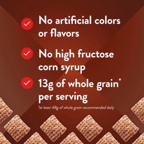 General Mills Chocolate Chex Cereal Perspective: left