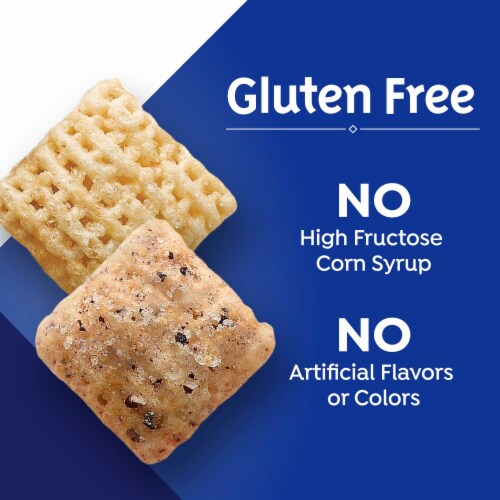 General Mills Blueberry Chex Cereal Perspective: left