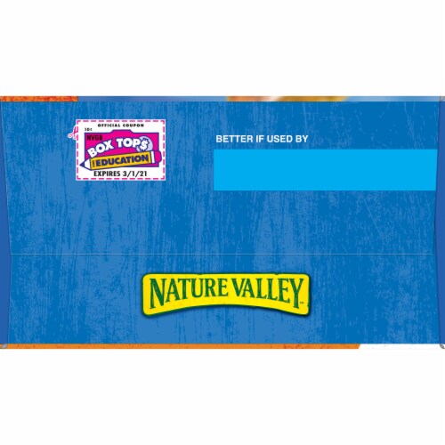 Nature Valley Crunchy Oats 'n Honey & Peanut Butter Granola Bars Mega Pack Perspective: left