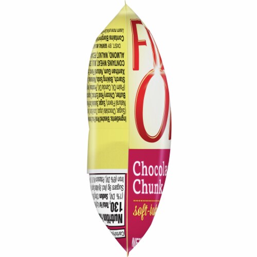 Fiber One Chocolate Chunk Soft Baked Cookie Perspective: left