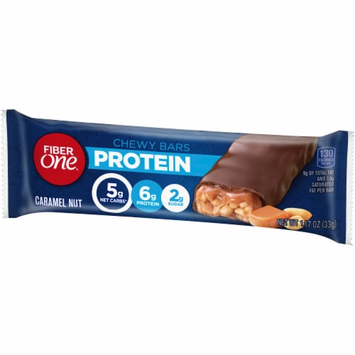 Fiber One™ Caramel Nut Protein Chewy Bar Perspective: left