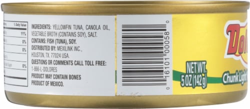 Dolores® Yellowfin Tuna In Vegetable Oil Perspective: left
