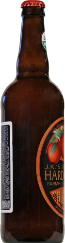 J.K.'s Scrumpy Organic Hard Cider Single Bottle Perspective: left