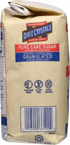 Dixie Crystals® Granulated Sugar Perspective: left
