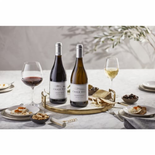 Chalk Hill Pinot Noir California Red Wine Perspective: left
