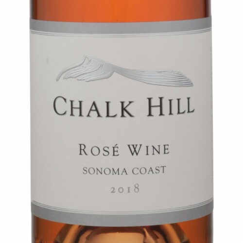 Chalk Hill California Rose Wine Perspective: left