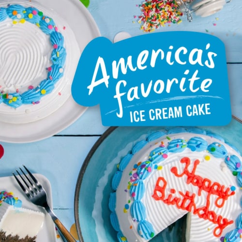 Carvel® Celebration Chocolate and Vanilla Ice Cream Cake Perspective: left