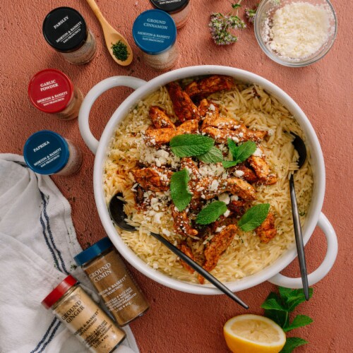 Morton & Bassett® Paprika Perspective: left