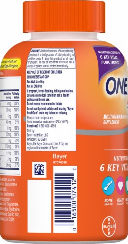 One A Day® Women's Formula Multivitamin Tablets Perspective: left