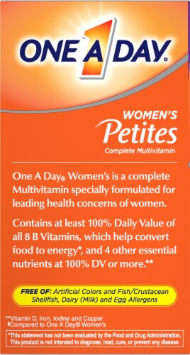 One A Day® Women's Multivitamin Tablets Perspective: left