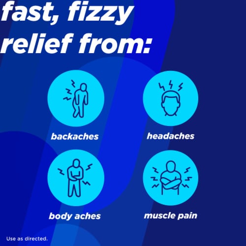 Alka-Seltzer® Original Effervescent Tablets Perspective: left